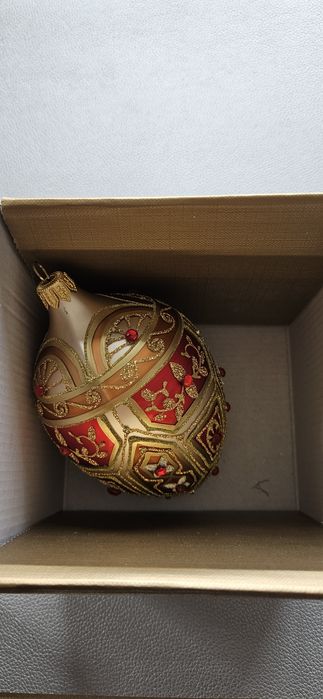 Bobka świąteczna bogato zdobiona