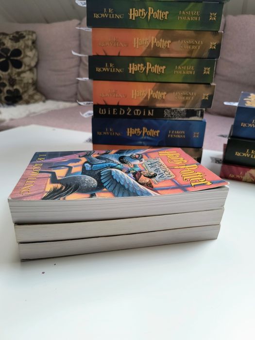 #693 Harry Potter zestaw 1-3 stare wydanie