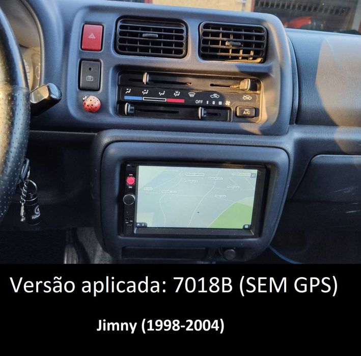(NOVO) Rádio 2DIN • SUZUKI Jimny (1998 até 2018) • Android GPS 4+64GB