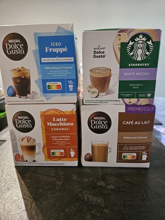 Kawa dolce gusto kapsułki 4 paczki zestaw