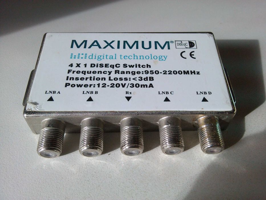 Diseqc 1.0 4x1 Maximum
