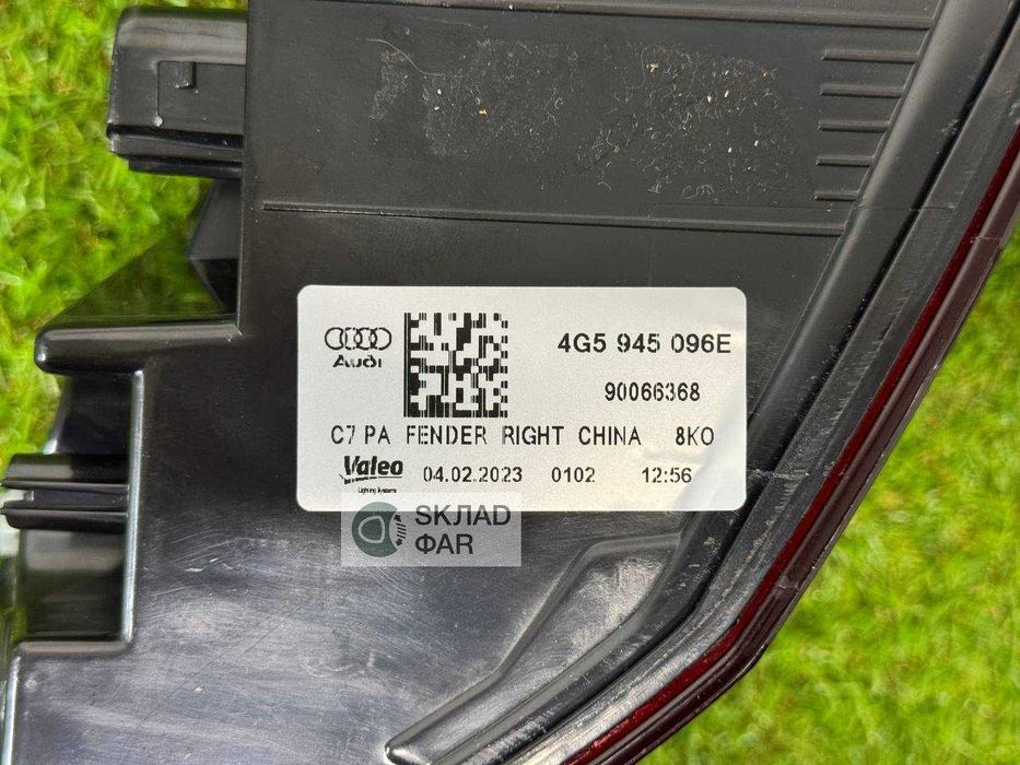 Задні ліхтарі стопи на Audi A6 C7 rest EU Фонарі Ауді А6 С7 комплект (правий + лівий) ліхтарів — Гарантія 3 місяці, Обмін, Встановлення