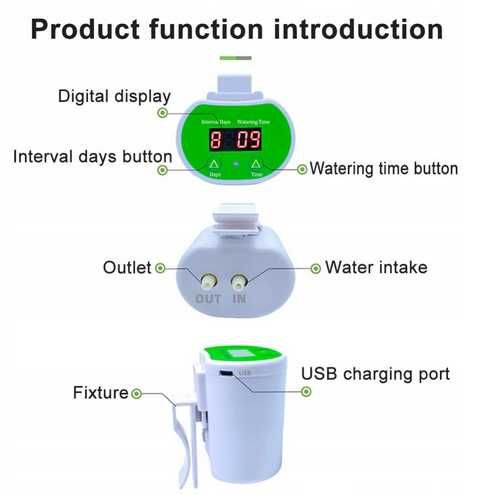 Zestaw System do Nawadniania Kropelkowego z USB