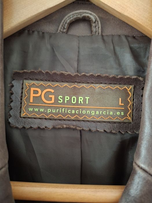 Casaco de pele castanho Purificação Garcia