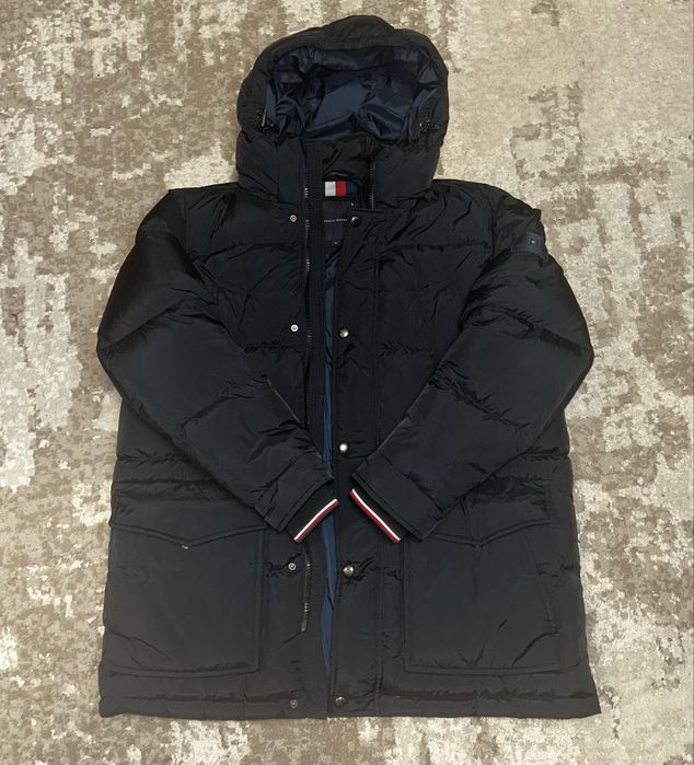 Пуховик длинный Tommy Hilfiger ОРИГИНАЛ XL ИДЕАЛ