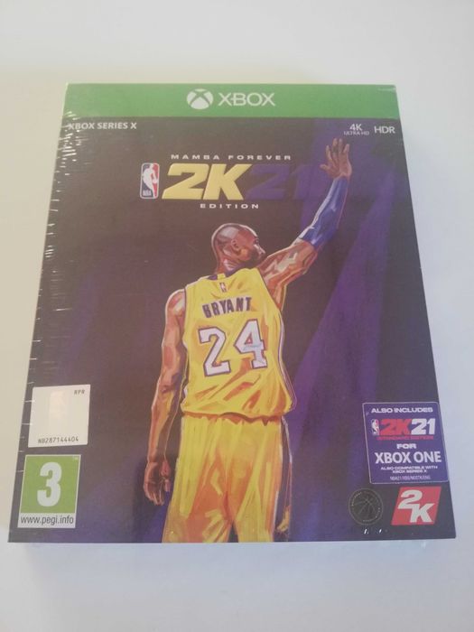 NBA 2K21 - Mamba Forever Edition XBOX Series X - Novo e Selado