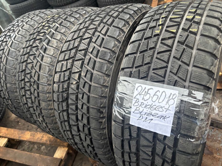 245-60-R18 BRIDGESTONE BLIZZAK 4 штуки зимней резины GERMANY 2023