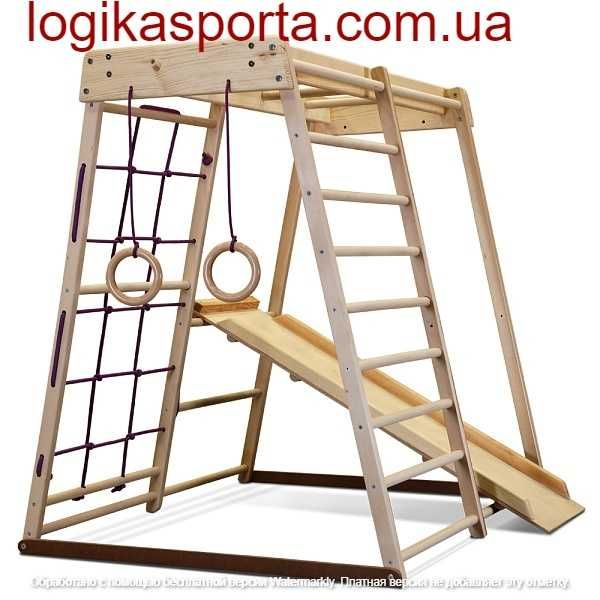 Гірка. Детский спортивный комплекс. Дитячий спортивний куточок. Кроха