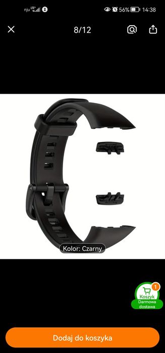 Pasek Huawei Band 6 / Honor Band 6 7