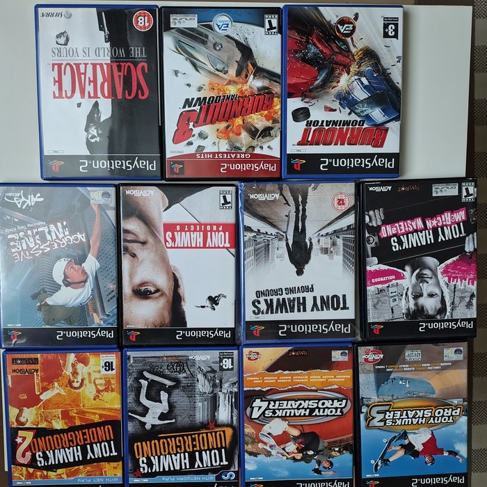 Игры Playstation 2, Xbox 360, Series X, Playstation 5