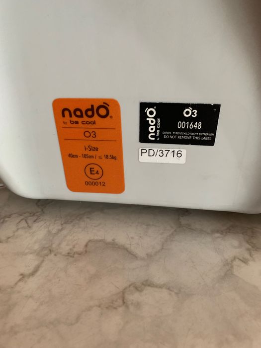Cadeira Auto Nado O3+ Plus Be Cool Grupo 0+/I – Litography