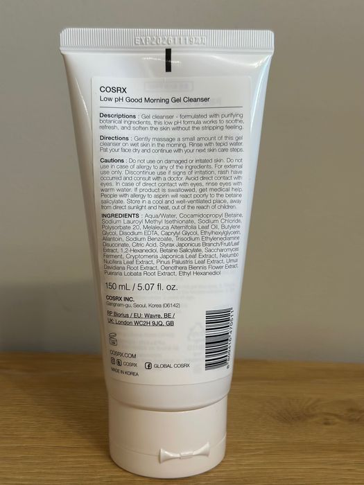 COSRX COSRX - Low pH Good Morning Gel Cleanser