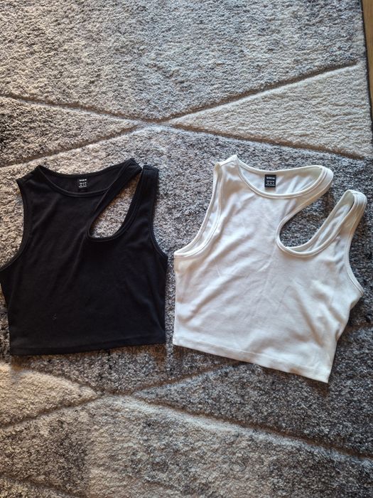 Crop topy damskie S