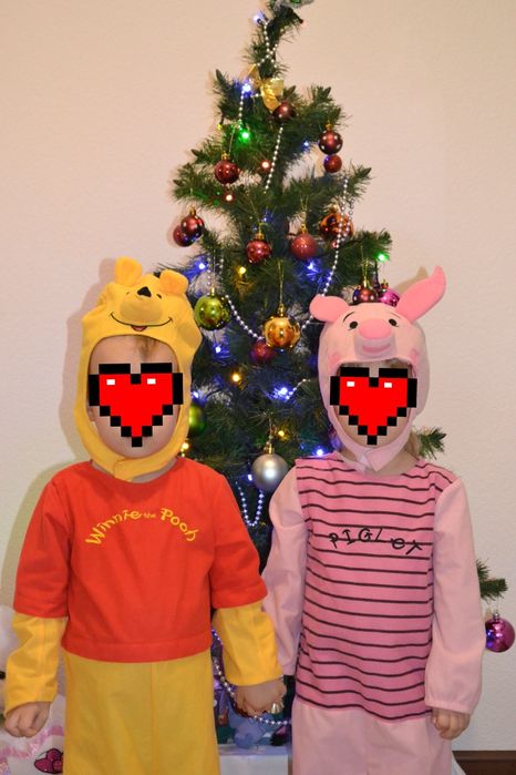 Новорічний карнавальний костюм зайчика лисиці вінні пух пятачок ПРОКАТ