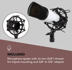 Mikrofon Pojemnościowy MIC-920 USB AUNA PRO biały - NOWY GWARANCJA !