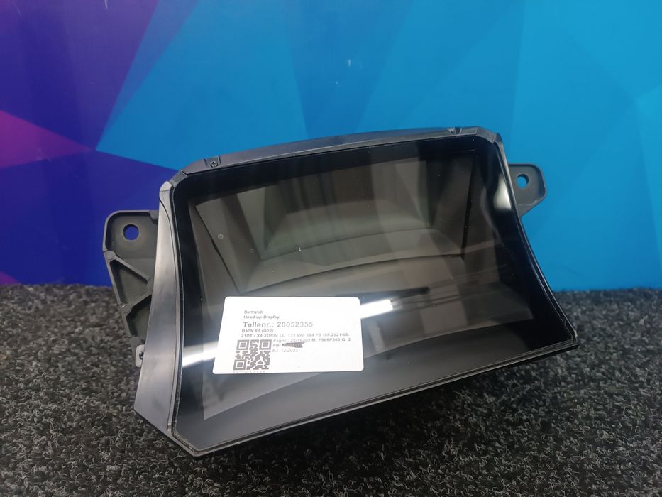 Проекція на лобове BMW X4 G02 бмв х4 г02 62308784909 дисплей розборка шрот запчастини