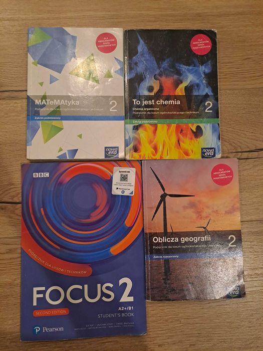 Podreczniki do 1,2 klasy szkoly sredniej