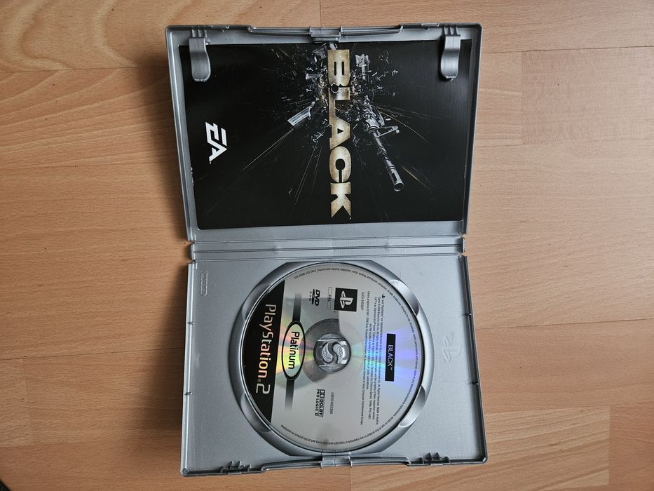 Black ps2 playstation 2