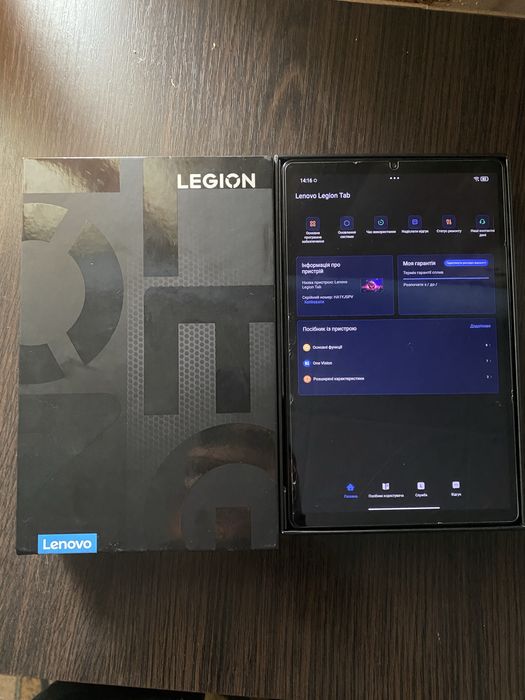 Lenovo Legion Y700 2023 16/512 Global, идеал, комплект