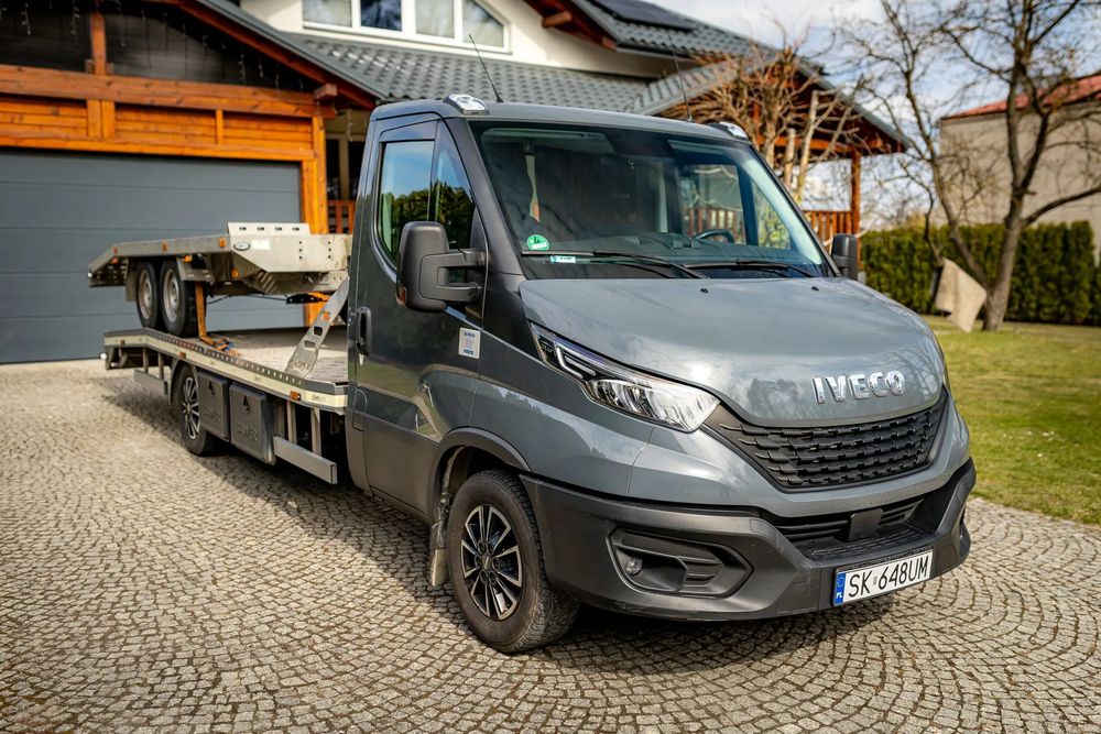 Iveco 35  Autolaweta Iveco 35 + laweta