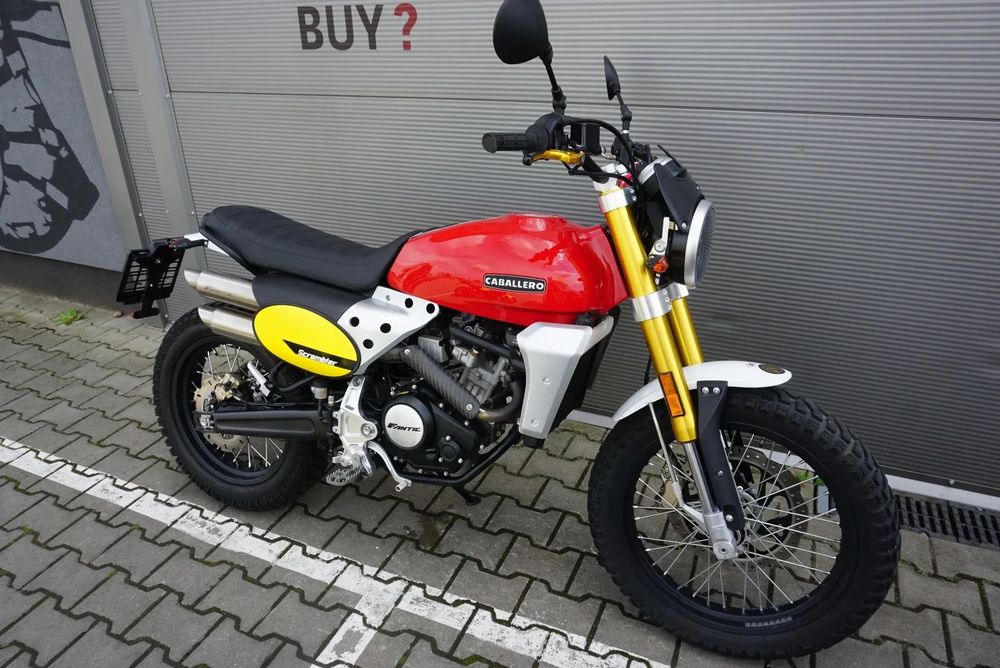Fantic TX CABALLERO 125 SCRAMBLER RATY Gwarancja Zamów pod dom! WR Varadero