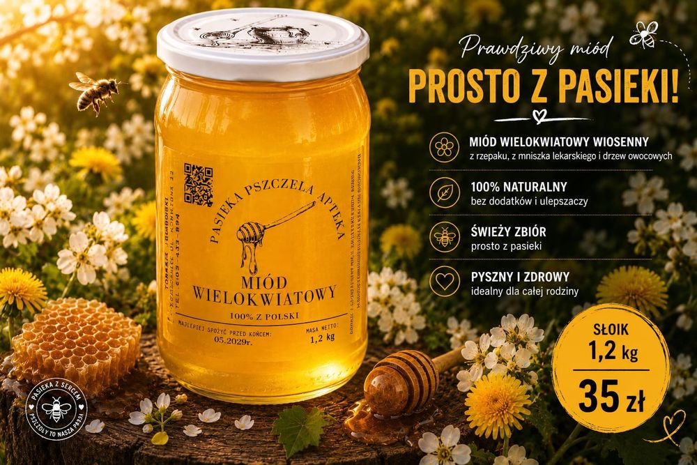 Miód wielokwiatowy