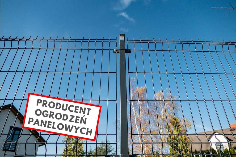 Panele ogrodzeniowe Ogrodzenie panelowe 3d Płot PRODUCENT RUDA ŚLĄSKA