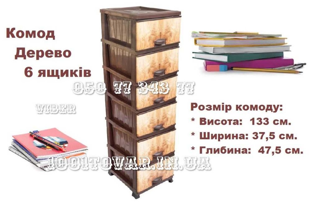 Тумбочка пластикова дитяча на 4 ящики, Туреччина. Кошик, тумба