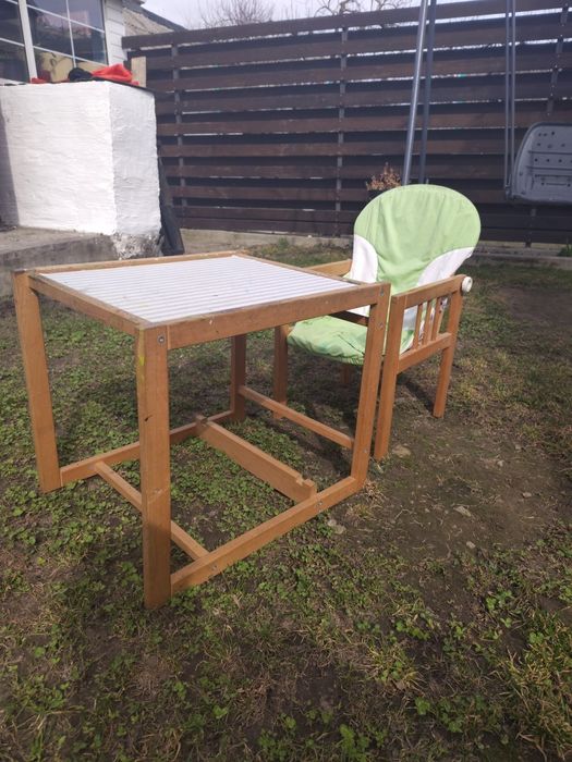 Стілець і столик для малювання, ліплення..  для дошкільнят