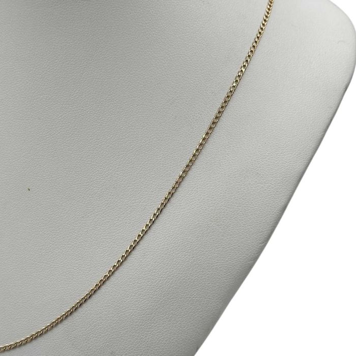 Złoty łańcuszek splot pancerka | Próba 585 | Długość 50 cm