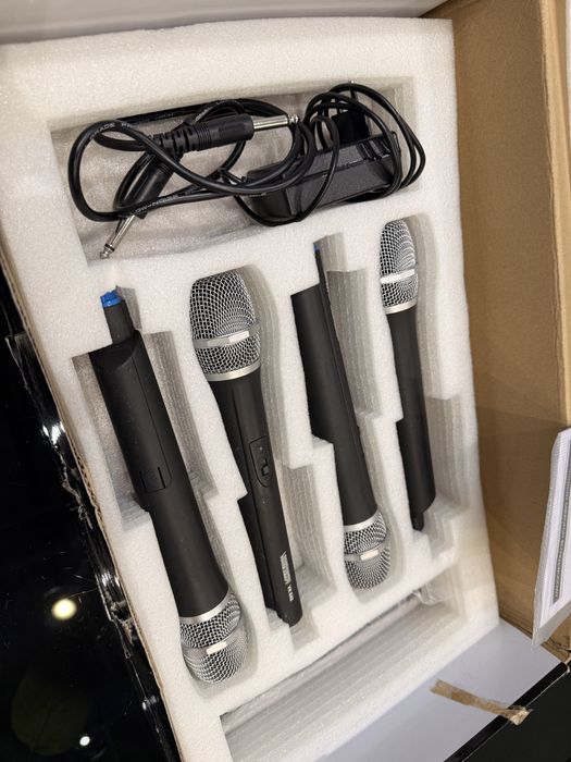 Zestaw 4 mikrofony bezprzewodowe Voice Kraft VK 840