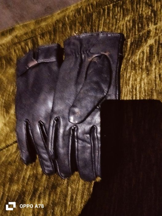 Rękawiczki skórzane kobiece