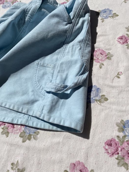 Jasna niebieska błękitna spódniczka krótka XXS 32 XS 34 benetton