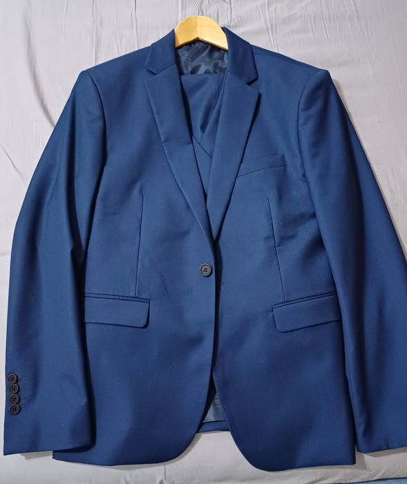 Fato 3 peças Azul Marinho