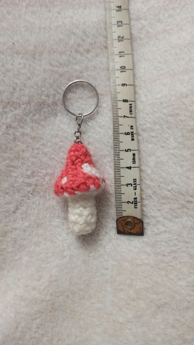 Breloczki i maskotki - handmade grzybek