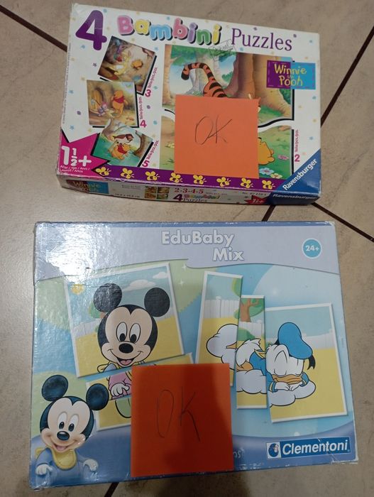 Puzzle baby dla najmłodszych