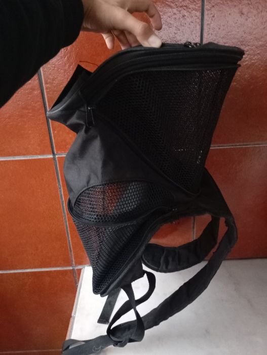 Mochila transportadora de animais