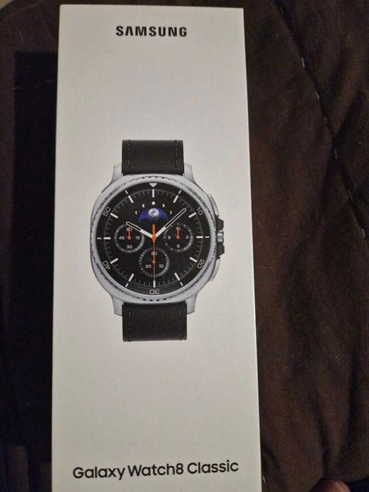 Smartwatch Samsung Watch 8 Classic 46 mm L505 LTE Czarny