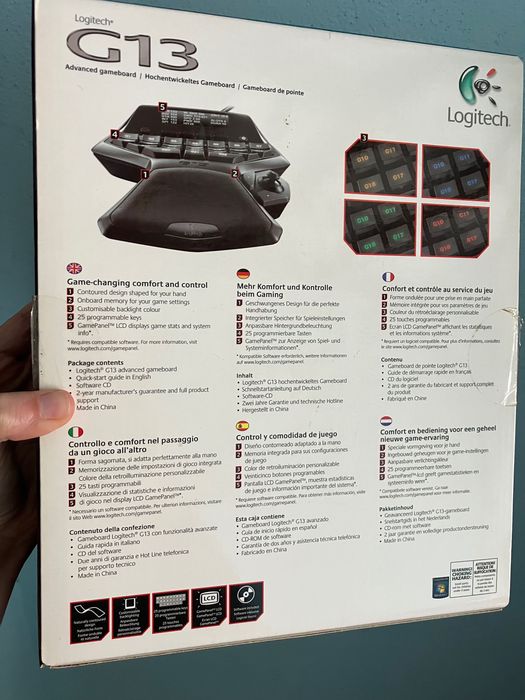 Gameboard Logitech G13