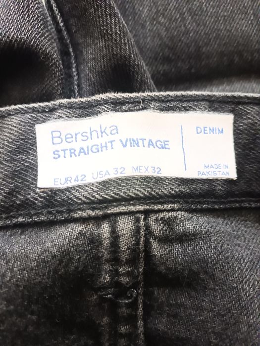 Spodnie jeansowe męskie Bershka