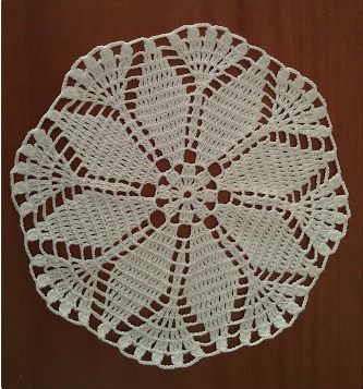 Naperon Redondo - Croché (M.14)