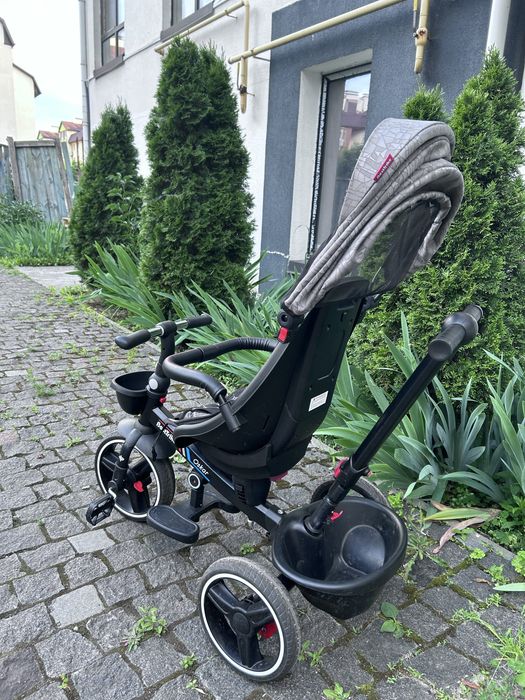 Дитячий триколісний велосипед-коляска Best Trike Oscar 6390 має поворотне сидіння та посилену сталеву раму