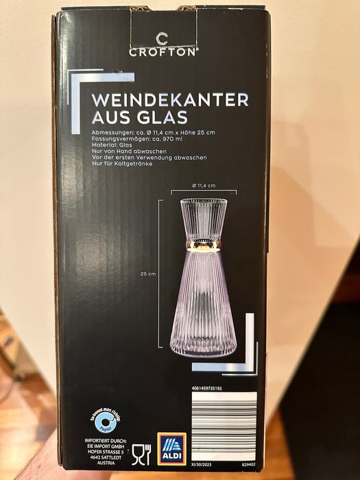 Dekanter do wina 1 litr