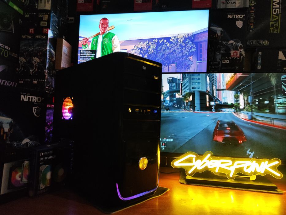 видеокарта 8 гб.Игровой системный блок,пк,компьютер rx 470,intel i5