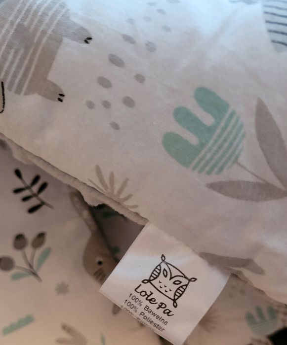 Ochraniacze na łóżko minky LolePa