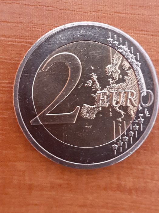 Monety  2 Euro. Destrukt.
