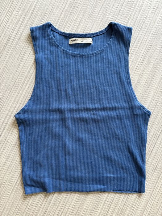 Top azul Pull&Bear