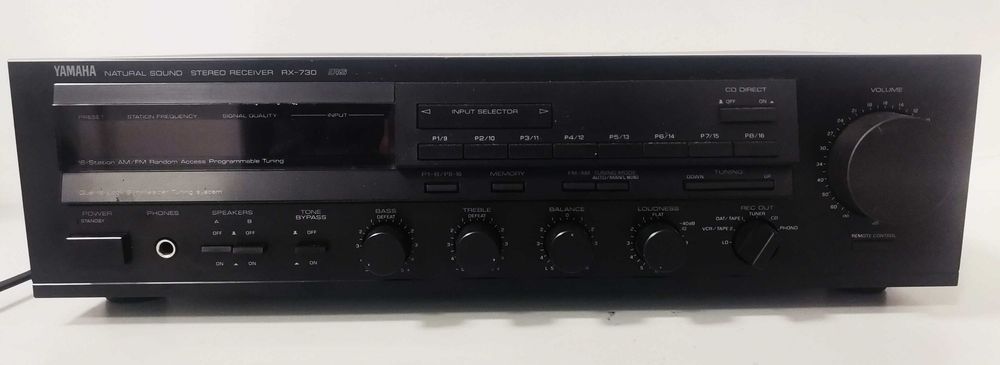 Yamaha RX-730 + CDX-490 Zestaw Audio HI-FI Wzmacniacz Amplituner Odtwarzacz
