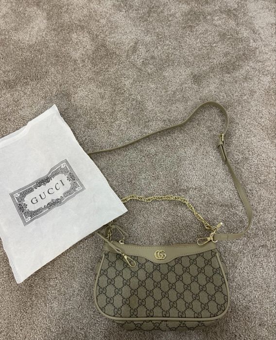 Bolsa Gucci Bege Nova