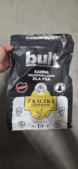 Karma pełnoporcjowa dla psa Bult 4x opakowania 3kg